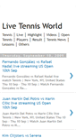 Mobile Screenshot of livetennisworld.blogspot.com