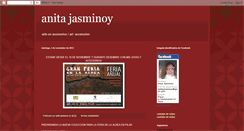 Desktop Screenshot of anitajasminoy.blogspot.com