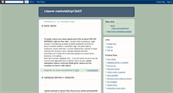Desktop Screenshot of ciasne-nastolatkipl3665.blogspot.com