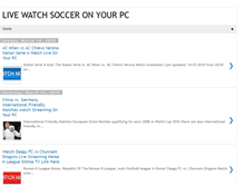 Tablet Screenshot of livehotsoccer.blogspot.com