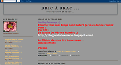 Desktop Screenshot of bric-a-brak.blogspot.com