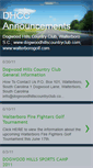 Mobile Screenshot of dogwoodhillscountryclub.blogspot.com