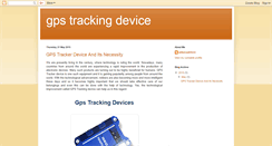 Desktop Screenshot of gpstrackerforcar.blogspot.com