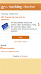 Mobile Screenshot of gpstrackerforcar.blogspot.com