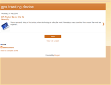 Tablet Screenshot of gpstrackerforcar.blogspot.com
