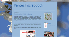 Desktop Screenshot of fanteziiscrapbook.blogspot.com