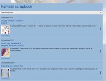 Tablet Screenshot of fanteziiscrapbook.blogspot.com