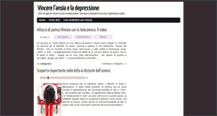 Desktop Screenshot of ansiaedepressione.blogspot.com