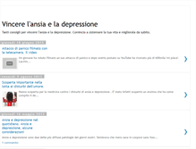 Tablet Screenshot of ansiaedepressione.blogspot.com