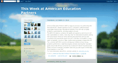 Desktop Screenshot of americanedpartners.blogspot.com
