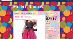 Desktop Screenshot of moda-e-roupas.blogspot.com