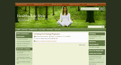 Desktop Screenshot of heathylifestyle.blogspot.com