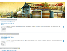 Tablet Screenshot of japanese-internship.blogspot.com