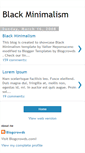 Mobile Screenshot of black-minimalism-xml.blogspot.com