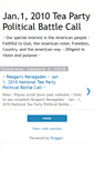 Mobile Screenshot of jan12010teapartybattlecall.blogspot.com