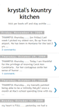 Mobile Screenshot of mykountrykitchen.blogspot.com