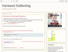 Tablet Screenshot of garment-gatherings.blogspot.com