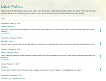 Tablet Screenshot of lebahputih.blogspot.com