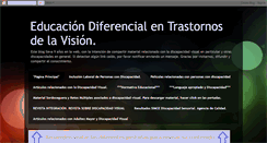 Desktop Screenshot of educadores-diferencialtv.blogspot.com