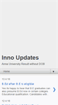 Mobile Screenshot of innoupdates.blogspot.com