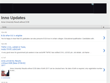 Tablet Screenshot of innoupdates.blogspot.com