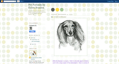 Desktop Screenshot of helenscanlonpetportraits.blogspot.com