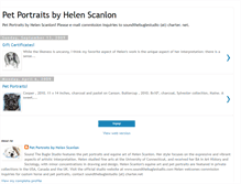 Tablet Screenshot of helenscanlonpetportraits.blogspot.com