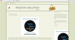 Desktop Screenshot of belgradedailyphoto.blogspot.com