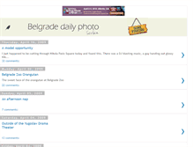 Tablet Screenshot of belgradedailyphoto.blogspot.com