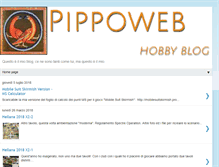 Tablet Screenshot of pippoweb.blogspot.com