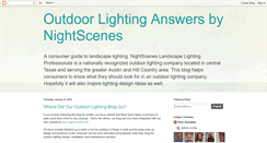 Desktop Screenshot of nightscenes-landscapelighting.blogspot.com
