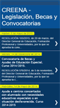 Mobile Screenshot of creenalegislacioneducativa.blogspot.com