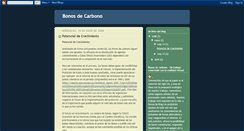Desktop Screenshot of bonosdecarbono1.blogspot.com