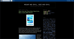 Desktop Screenshot of hearnoevilseenoevil2.blogspot.com