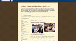 Desktop Screenshot of 30daydieters.blogspot.com