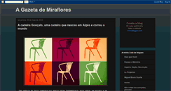 Desktop Screenshot of gazetademiraflores.blogspot.com