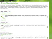 Tablet Screenshot of green-manufacturing.blogspot.com