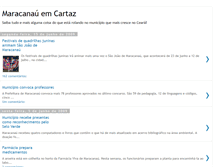Tablet Screenshot of maracanauemcartaz.blogspot.com