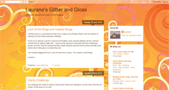 Desktop Screenshot of lauranesglitterandgloss.blogspot.com