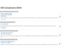 Tablet Screenshot of isoconsultantdelhi.blogspot.com