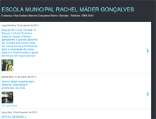 Tablet Screenshot of escolarachelmader.blogspot.com