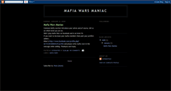 Desktop Screenshot of mafiawarsmaniac.blogspot.com