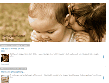 Tablet Screenshot of mamajuliemadeit.blogspot.com