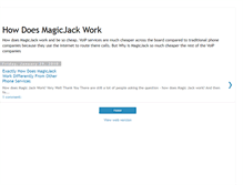 Tablet Screenshot of howdoesmagicjackwork.blogspot.com