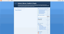 Desktop Screenshot of islam-faqr.blogspot.com