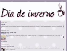 Tablet Screenshot of diadeinverno.blogspot.com