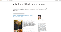 Desktop Screenshot of michaelmallace.blogspot.com