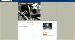 Desktop Screenshot of amadoresfamintos.blogspot.com