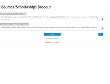 Tablet Screenshot of brodeurscholarships.blogspot.com