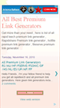 Mobile Screenshot of bestpremiumlinkgenrators.blogspot.com